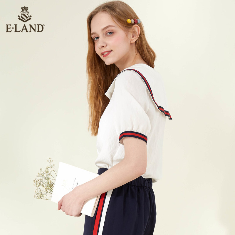 eland2020 ins衬衫女eebwa6411i ELAND衬衫