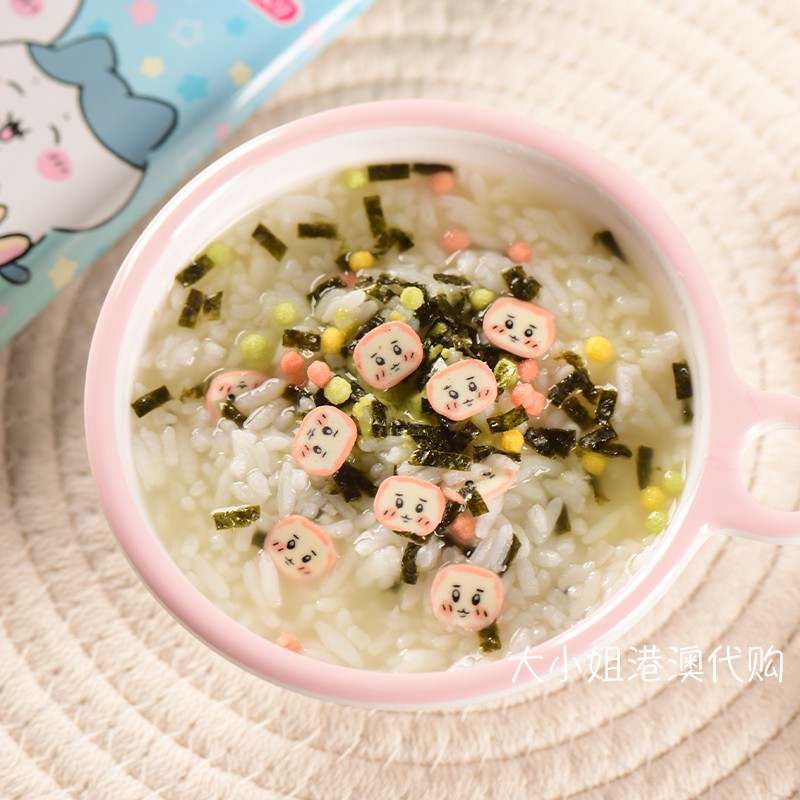 日本丸美屋chiikawa吉伊卡娃卡通可爱鱼糕茶渍海苔泡饭料拌下饭料,淘宝优惠券,粉丝福利购,淘宝优惠卷