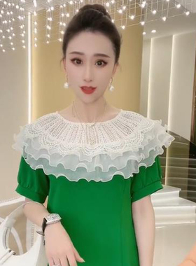 罩衫复古蕾丝斗篷小披肩