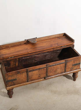 印度木箱合辑边几进口民族桌子