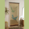 Bamboo curtain bohemian handmade door curtain partition tapestry