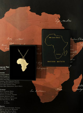 pentfair阁楼黄铜项链