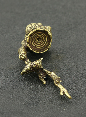 复古喜鹊登梅禅意风倒流香小摆件