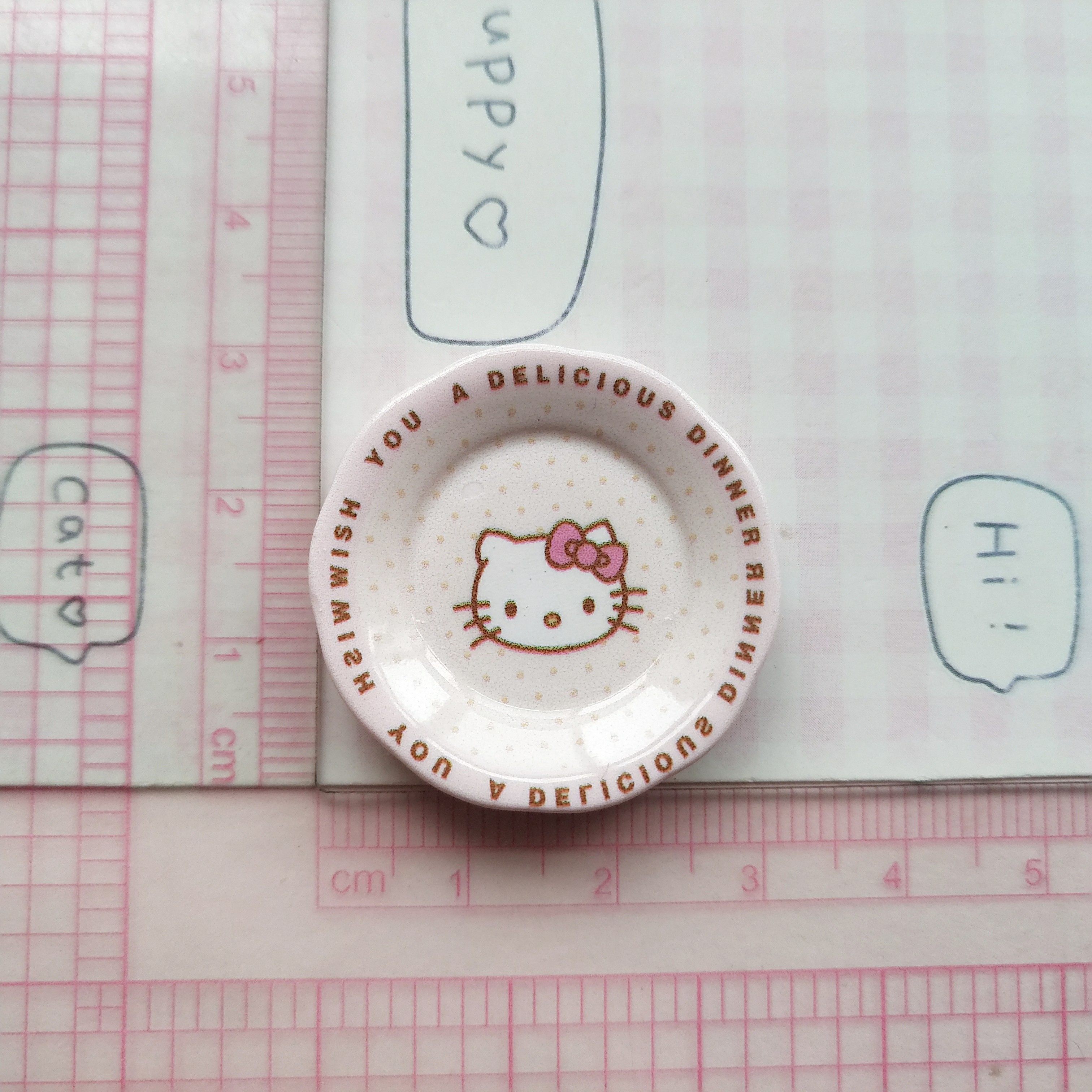 微缩仿真猫咪餐具食玩盘子小鼻嘎捏捏装饰盘摆件手工diy树脂配件,淘宝优惠券,粉丝福利购,淘宝优惠卷