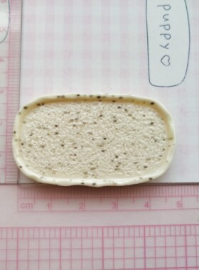 微缩仿真日式简约食玩盘子娃娃屋捏捏装饰盘摆件手工diy树脂配件