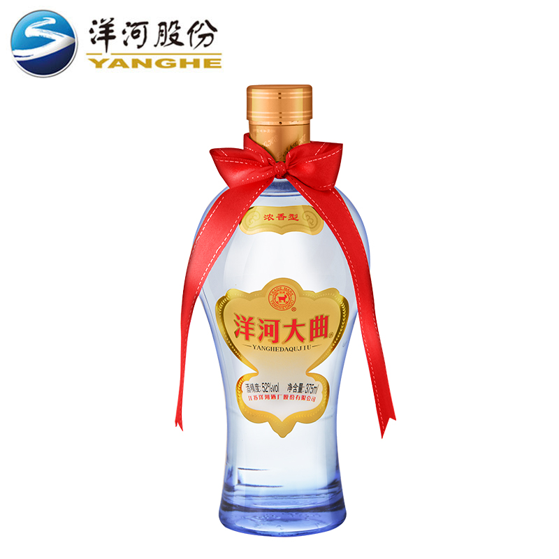 洋河大曲52度375mL* 6瓶装 官方自营旗舰店 浓香型白酒 - 图3