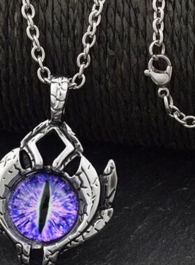 项链男孩街舞项链炫酷毛衣链装饰帅气嘻哈男童挂件配饰潮