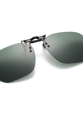 2026新款太阳镜夹片开车可上翻女绿色偏光墨镜近视夹片钓鱼男