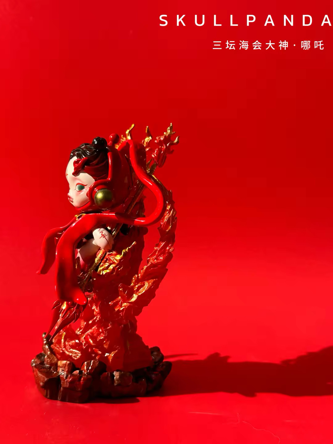 手作改娃泡泡玛特sp哪吒diy摆件盲盒礼物生日礼物