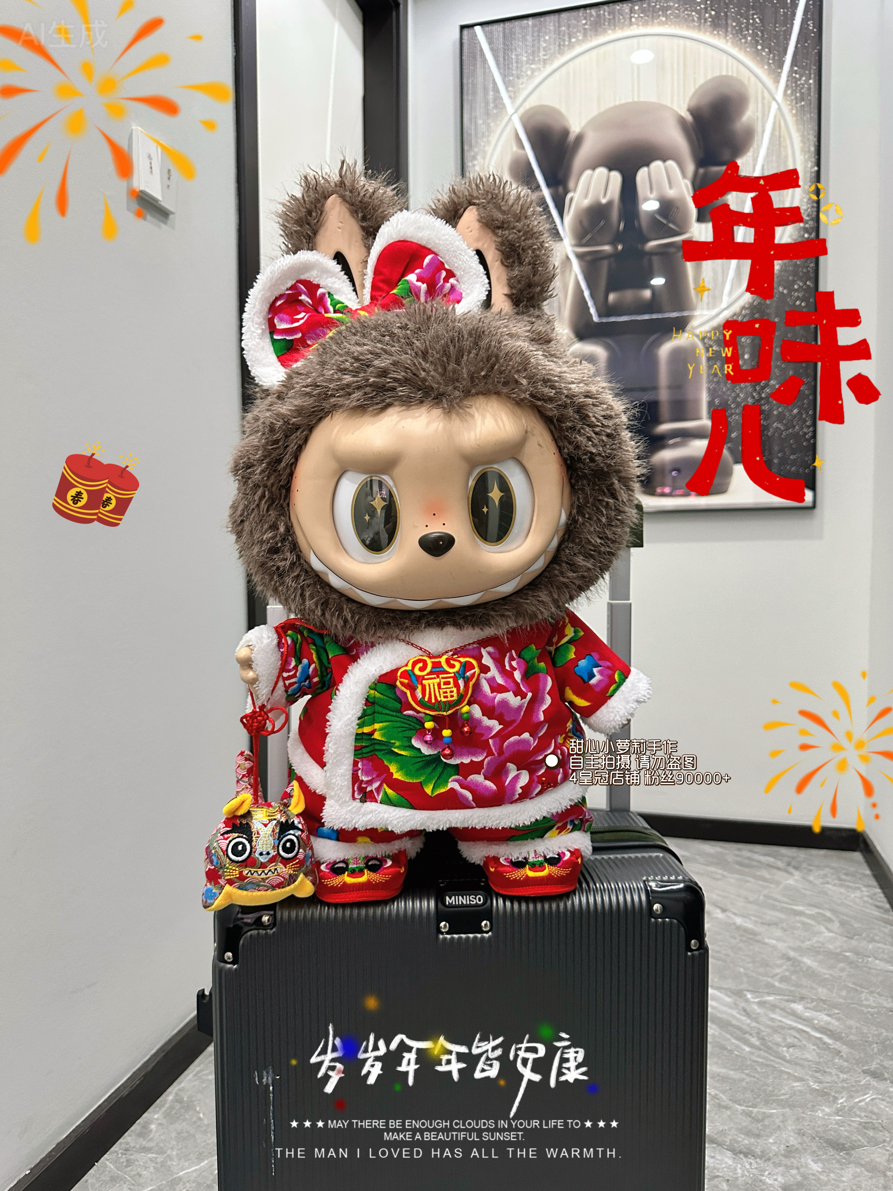 原创原版58厘米大首领衣服zimomo娃衣阴晴天使娃衣玩偶衣服,淘宝优惠券,粉丝福利购,淘宝优惠卷