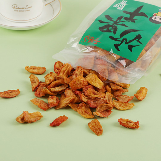 不添加白糖沙果干 石记铺子原味无加糖 扎兰屯加糖酸甜偏酸沙果圈