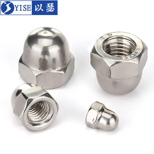 304不锈钢盖形螺母316盖型螺母装饰螺帽M3M4M5M6M8M10M12M14M20 - 图2
