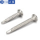 410 stainless steel round head self-drilling Phillips screw
