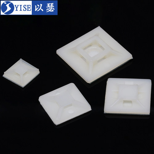 扎带固定座带胶自粘式吸盘定位片配线固定器电线收纳卡扣理线器HS - 图2