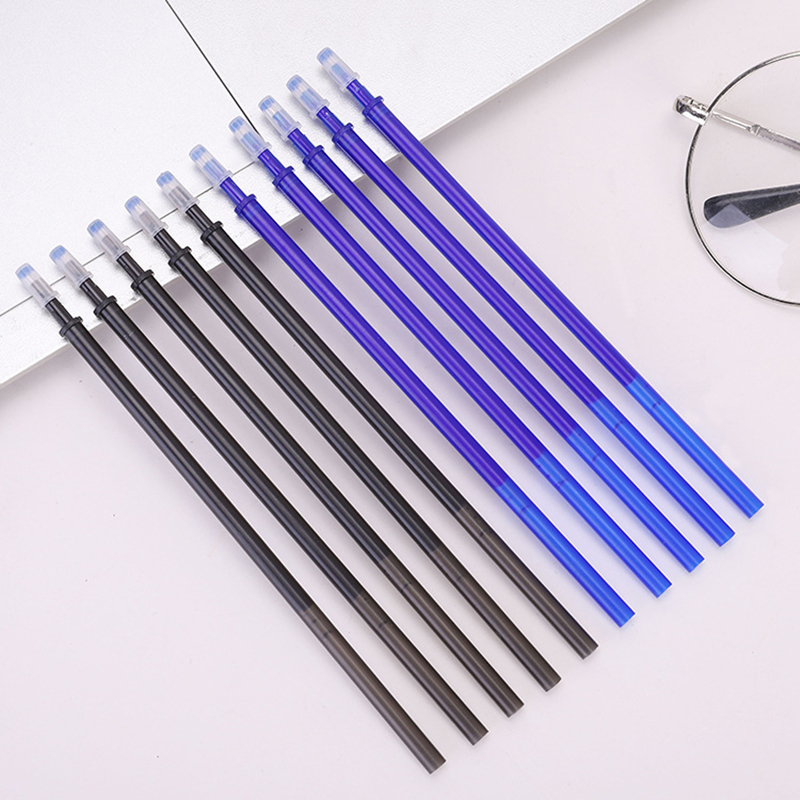可擦笔笔芯3-5年级0.5摩磨易擦热力魔力擦中性笔晶蓝色小学生黑色-图2