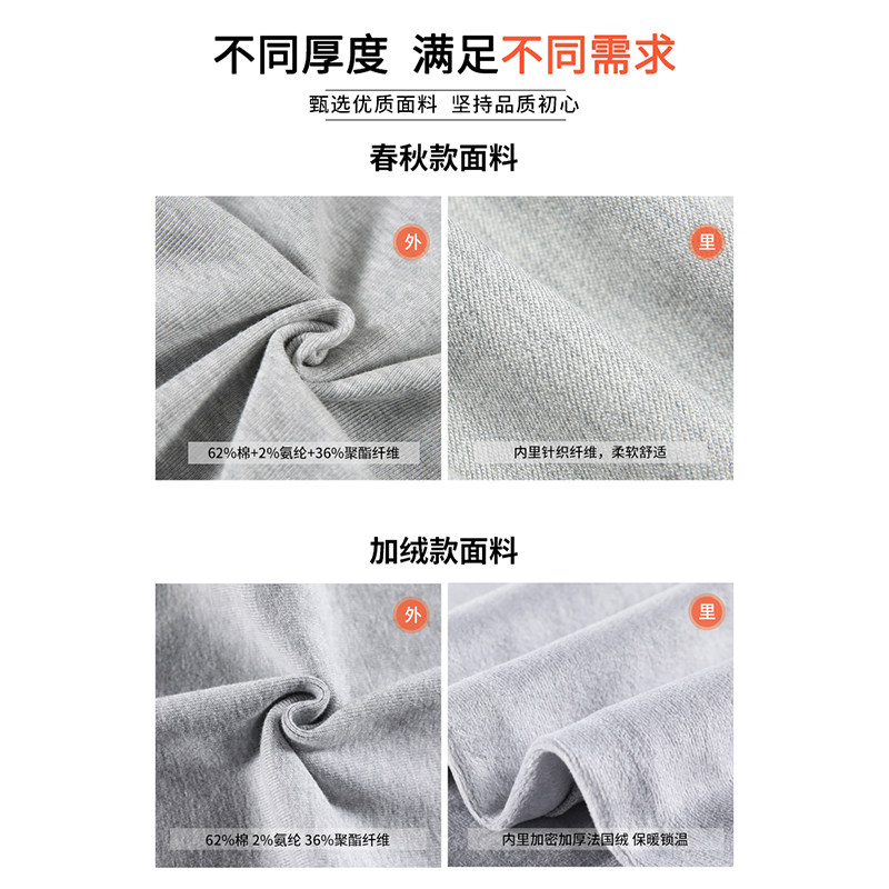 黑色直筒裤女春秋冬季加绒运动裤子 的魅休闲裤