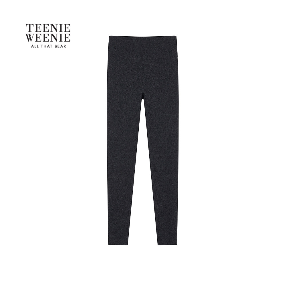 TeenieWeenie小熊女装卫裤秋冬季弹力舒适修身高腰打底裤运动裤,淘宝优惠券,粉丝福利购,淘宝优惠卷