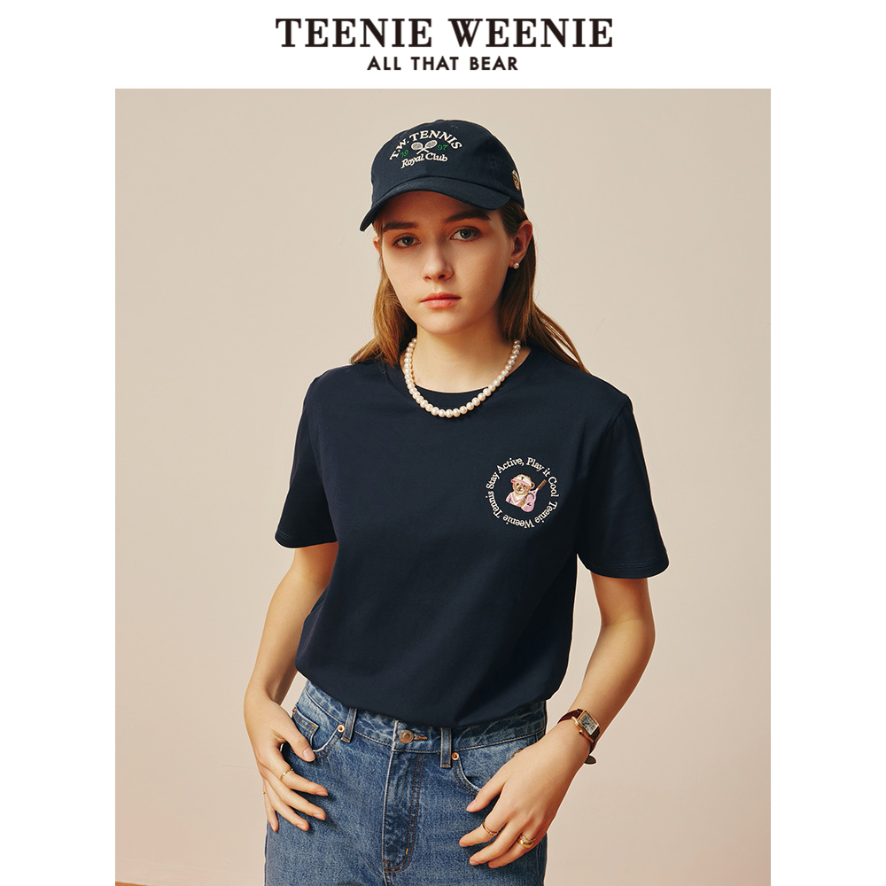teenieweenie小熊圆领短袖宽松t恤 TeenieWeenieT恤