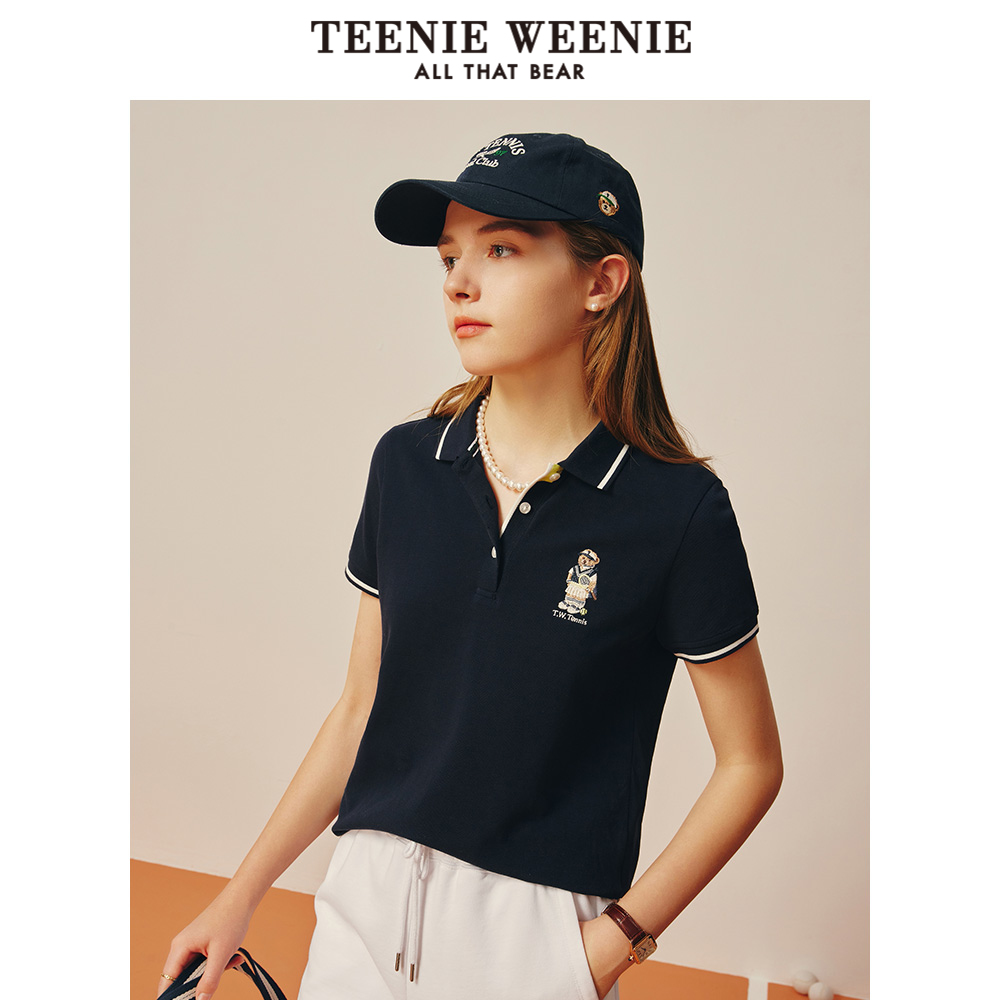 teenieweenie小熊polo连衣裙百褶裙 TeenieWeenie连衣裙