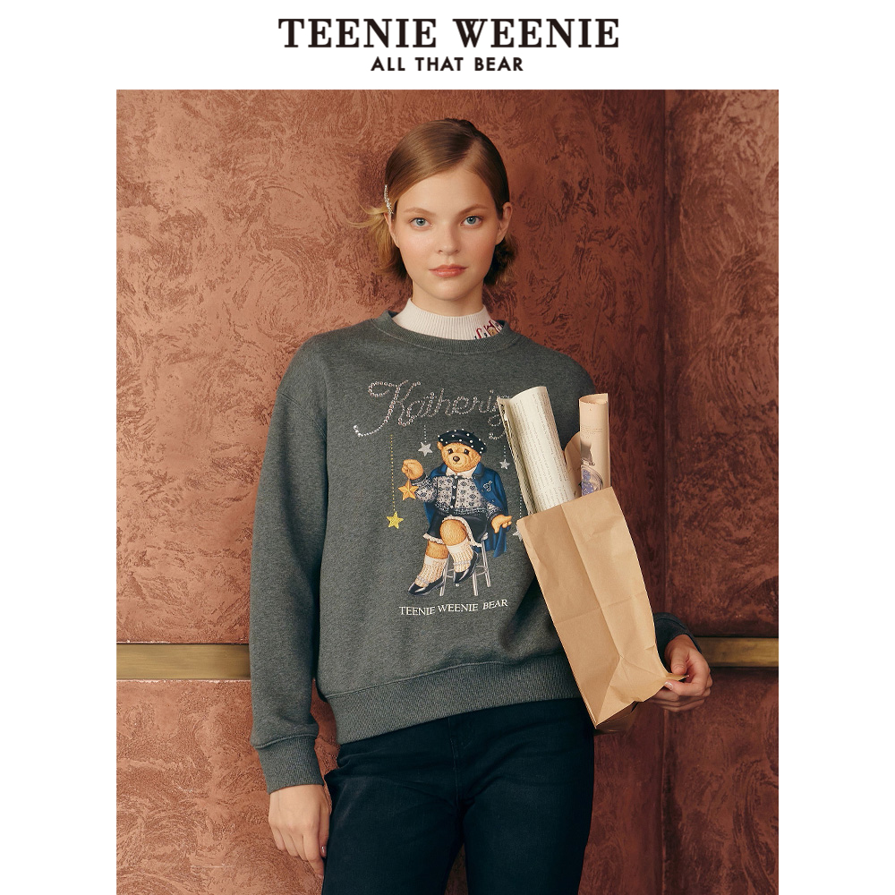 teenieweenie小熊圆领 TeenieWeenie卫衣/绒衫