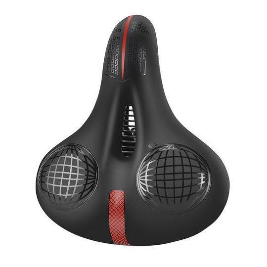 Sillín de bicicleta, cojín de silicona, bola amortiguadora, cómodo sillín para montar en bicicleta de montaña, accesorios universales suaves