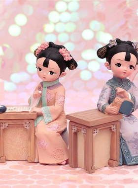 少女心宫廷风儿童生日礼物装饰品