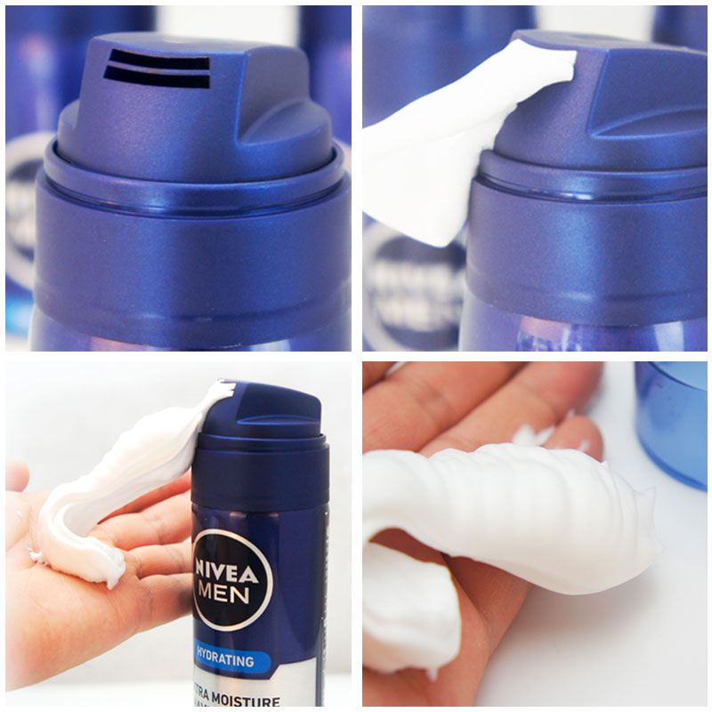 倍思科化妆品专营店妮维雅刮胡泡剃须泡沫软化舒缓须后露男士剃须膏刮胡子啫喱小瓶男2