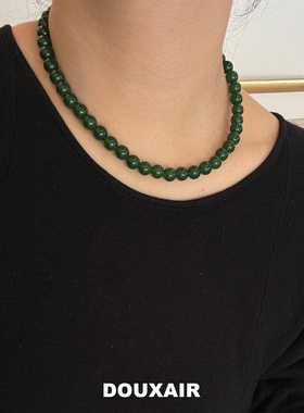 DouxAir绝甜空气天然玉髓项链