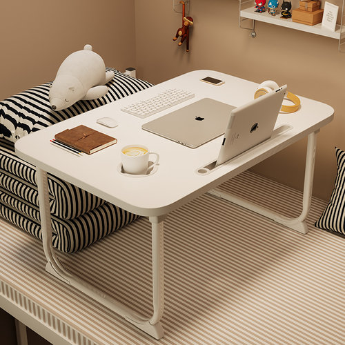 可折叠床上小桌子懒人卧室飘窗桌子宿舍床上桌学生学习写字小桌子 - 图3