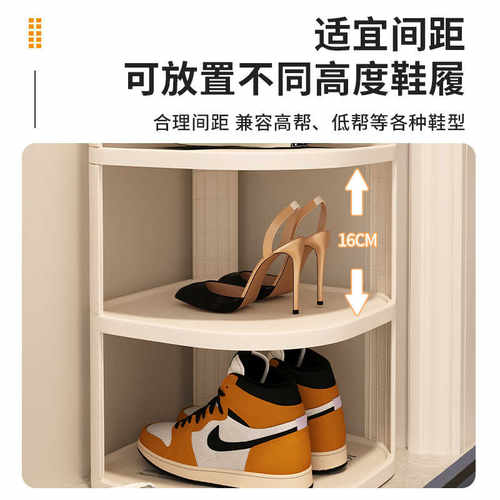 鞋架子家用门口多层小窄出租房用简易鞋收纳室内新款2025爆款鞋柜 - 图3