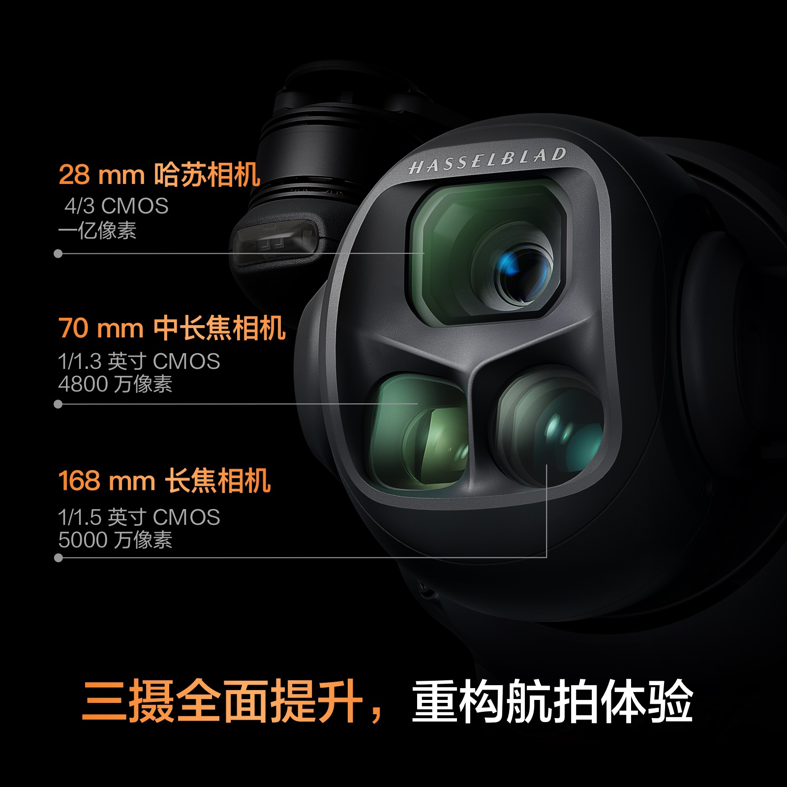 大疆 DJI Mavic 4 Pro 御 4 Pro 三摄旗舰影像航拍机 航拍高清1亿像素哈苏相机万象云台无人机 - 图0