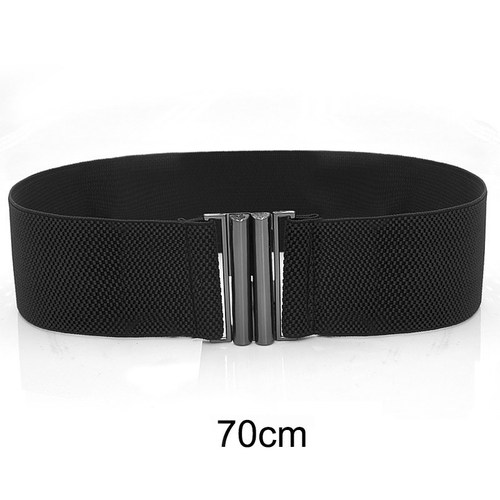 外贸女士束腰带松紧时尚百搭连衣裙羽绒服大衣饰品韩版腰封弹力 - 图3