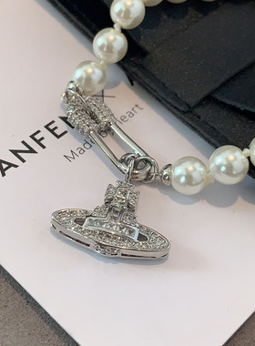 XMR西太后小香风星球珍珠手链女