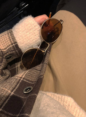 韩国ins眼镜女显瘦女网红同款