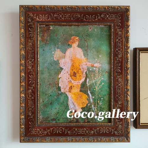 可可的画廊古典小众个性美式法式花神壁画人物挂画客厅卧室装饰画