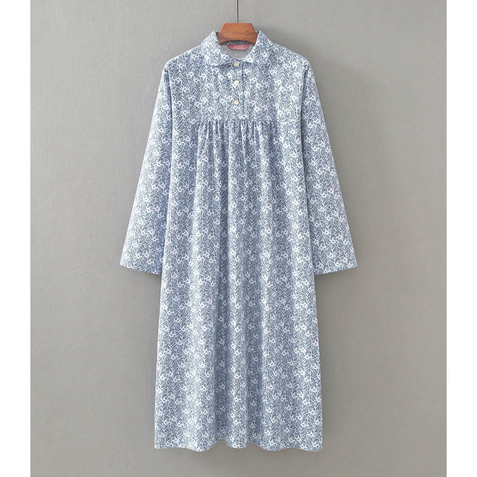 外贸欧美~春秋冬加肥大码纯棉加厚女到脚踝睡袍宽松超长袖睡衣裙,淘宝优惠券,粉丝福利购,淘宝优惠卷