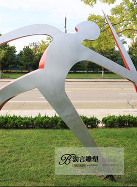 人物雕塑渤言雕塑不锈钢