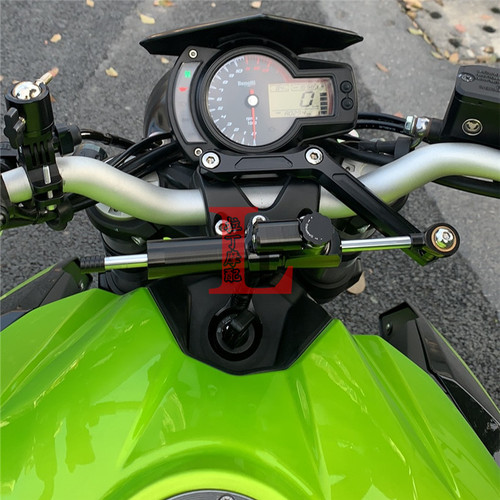 摩托车改装钛尺通用型方向阻尼器三轮车防甩头转向阻尼缓冲器配件 - 图1
