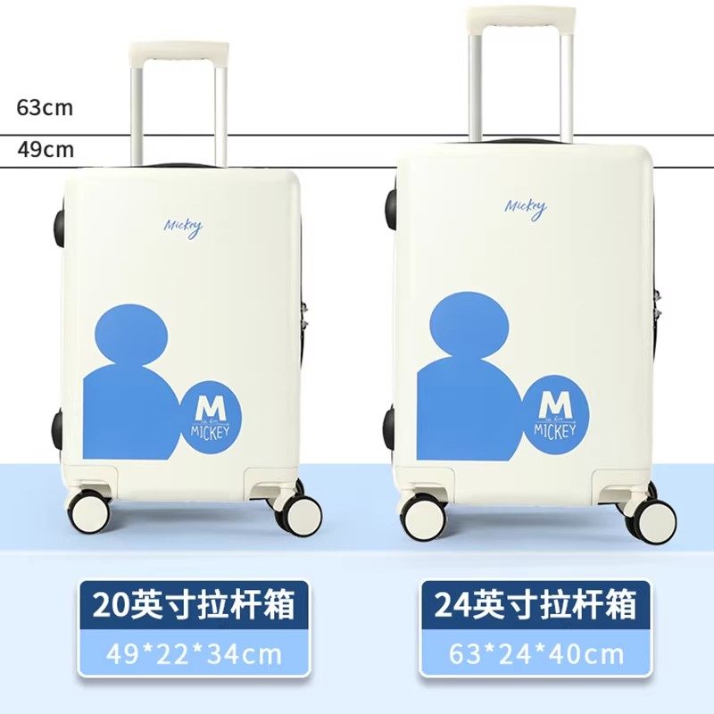 麦斯卡迪士尼正品米奇系列拉杆箱万向轮卡通旅行箱超大容量行李箱,淘宝优惠券,粉丝福利购,淘宝优惠卷