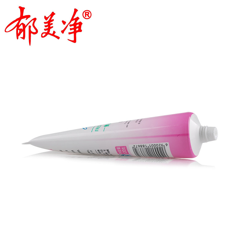 郁美净鲜奶润颜玫瑰型120g*洁面乳 郁美净洁面