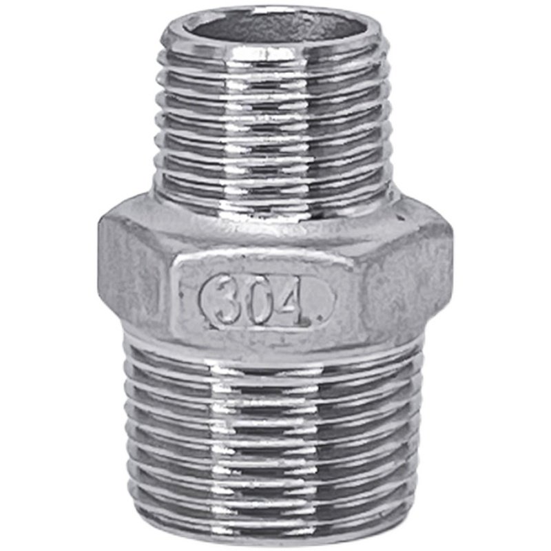 304不锈钢异径六角外丝变径对丝直通内接转换接头螺纹4分变6分1寸,淘宝优惠券,粉丝福利购,淘宝优惠卷