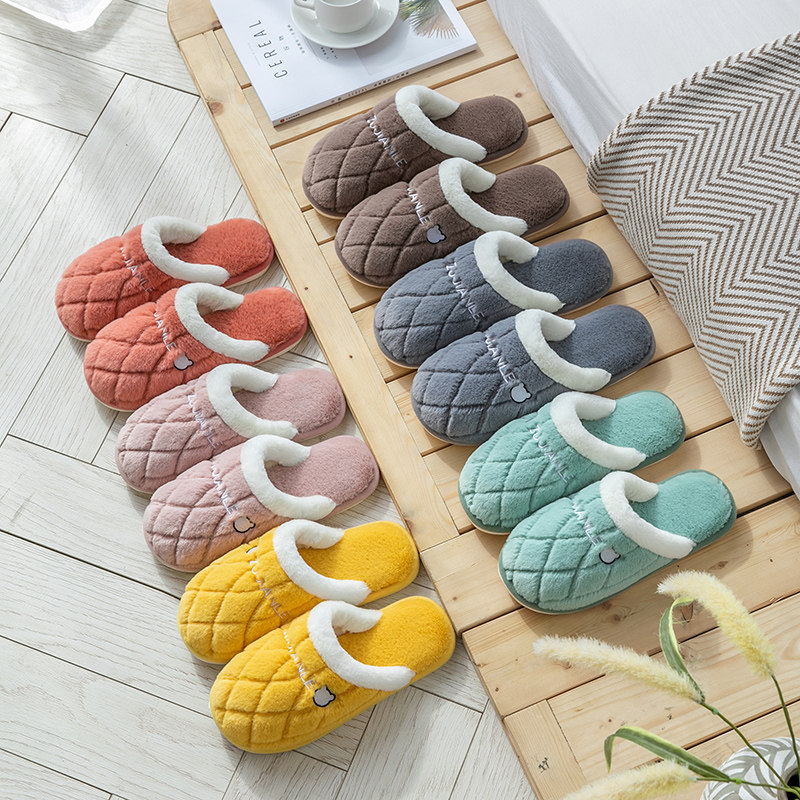 棉拖鞋女士冬季家用室内家居毛拖鞋情侣冬款居家棉拖包跟男士冬天,淘宝优惠券,粉丝福利购,淘宝优惠卷