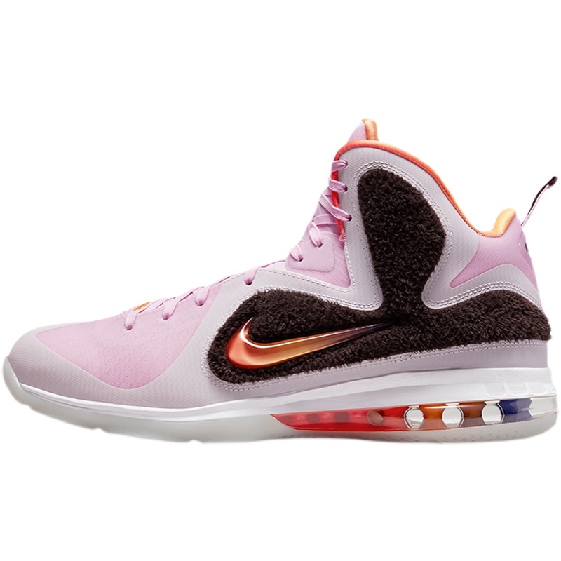 小鸿体育Nike LeBron 9 LBJ 詹姆斯9绒毛熊 粉色篮球鞋DJ3908-600 - 图3