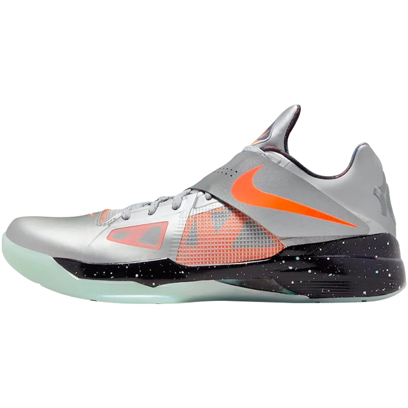 小鸿体育Nike KD 4杜兰特4代全明星黑银实战篮球鞋FD2635-001-图3