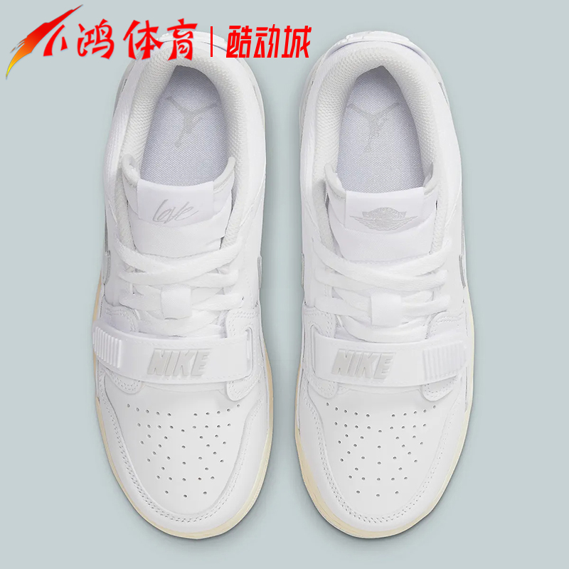 小鸿体育Air Jordan Legacy 312 Low AJ312白银 篮球鞋HJ3483-101 - 图0