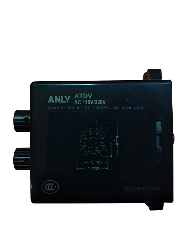 原装正品ANLY安良 ATDV-NE双调型多段限时继电器双延时控制器-图0