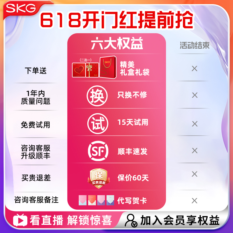 SKG颈椎按摩器G7pro尊贵颈椎按摩仪颈椎仪肩颈按摩仪颈部按摩仪 - 图0