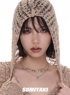 SUMIYAKI双层彩钻项链