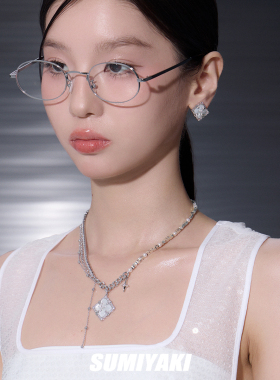 SUMIYAKI四叶草贝母项链