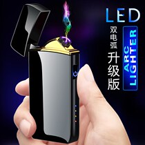 2022 new lighter charging Tianyi fingerprint sensing upscale net red electronic usb windproof lighter charge creation